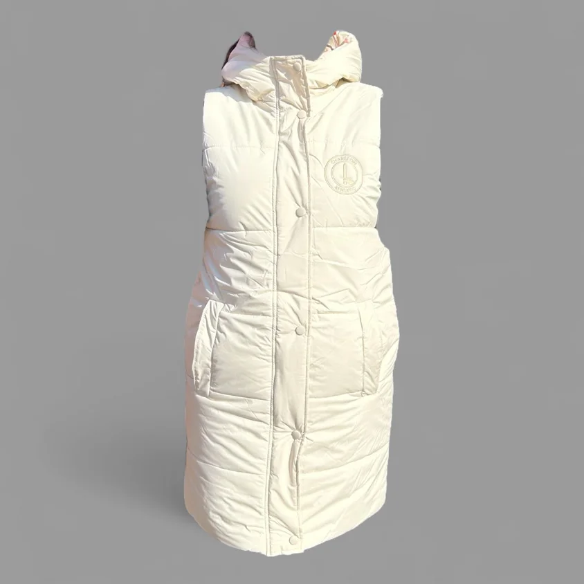 Ladies Cream Gilet